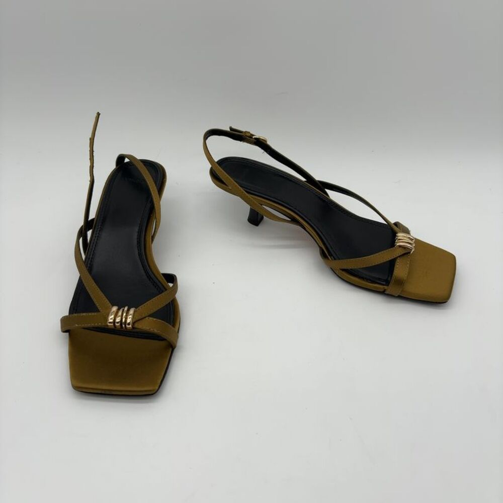 Vince Satin Slingback in Multicolor